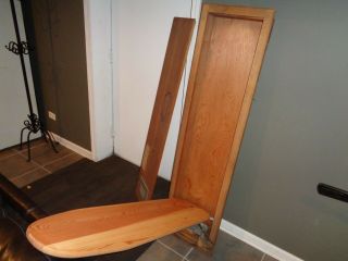 Antique Wooden Ironing Board Montgomery Ward In Wall