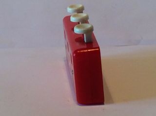Vtg Add - A - Matic Grocery Money Counter Japan Red Plastic Hand Held Register 3