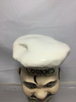 McCOY CHEF Vintage COOKIE JAR Made from 1962 to 1964 Marked McCoy USA (cl) 2