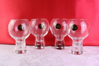 Licor 43 Cuarenta Y Tres Floating Bubble Stem Copa De Balon Glasses Set Of 4
