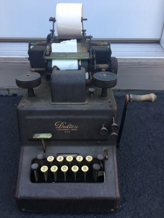 Antique Dalton Adding & Calculating Machine