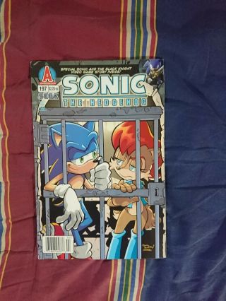 Sonic The Hedgehog Comic Bundle (issues 197,  198,  199,  200,  201)