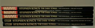 Stephen King Dark Tower Hardcover Books 6 - 10 Marvel