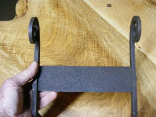 Circa 1800 ' s Wrought Iron Boot Scraper Hand forged 8 