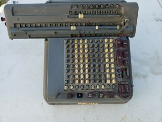 Rare Vintage Monroe Matic Monromatic Calculator Adding Machine Model 8n - 213 217