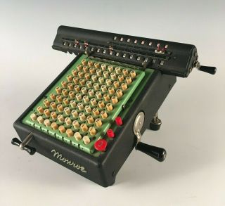 VIntage Monroe Adding Machine Calculator Model L160 - X 2