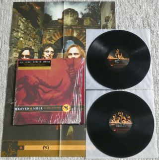 Heaven & Hell The Devil You Know 2x Vinyl Lp (2009) 1st Press Black Sabbath.  Dio