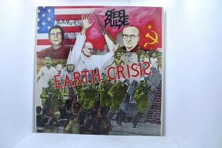Steel Pulse ‎– Earth Crisis Lp