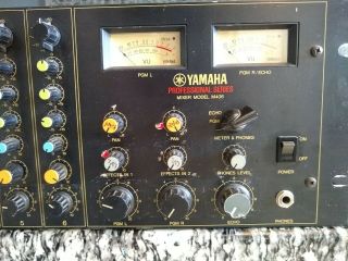 Rack Mount Vintage Yamaha M406 Professional Series 6 - Channel Mixer Mic Pre
