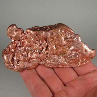 4.  2 " Native Copper Nugget - Keweenaw Peninsula,  Michigan