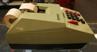 Hermes Precisa Model 109 - 7 Mechanical Calculator - Adding Machine - Very Rare 2