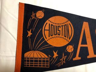 Vintage Houston Astros Mlb Baseball Pennant