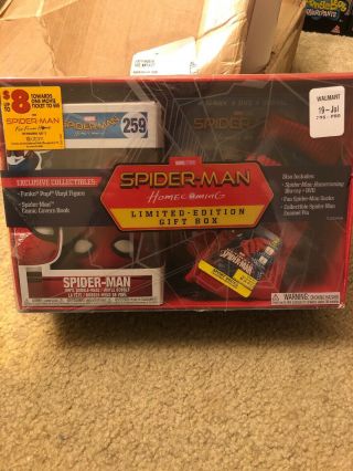 Funko Pop Spider - Man Homecoming: Pop 259 & Blu - Ray Limited - Edition Gift Box 3