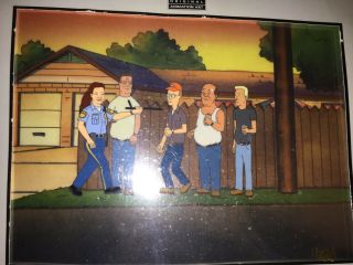 King Of The Hill Animation Art Cel - " Lupe 