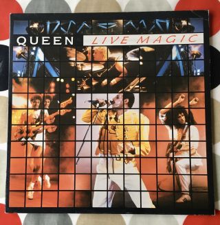 Queen Live Magic Vinyl Lp Gatefold Sleeve Ex/vg
