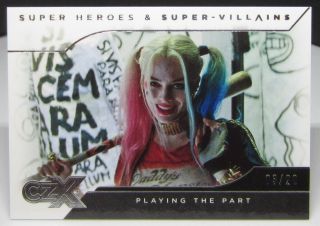2019 Cryptozoic Dc Heroes & Villains Czx Silver Foil Parallel /20 24