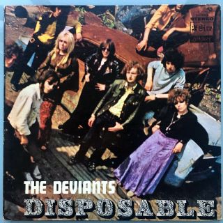 The Deviants Disposable Lp 1968 Sire/london Stereo Psych Hard Rock Rare