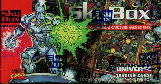 Marvel Comics Universe Series 4 Trading Card Box Skybox 1993