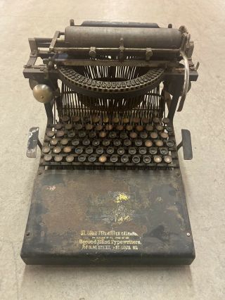 Rare Caligraph No.  2 Typewriter 1880’s