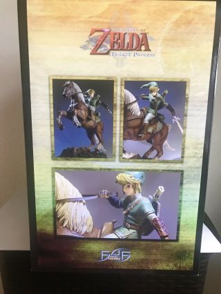 First Four Figures Link on Epona Statue “Legend of Zelda Twilight Princess” 3
