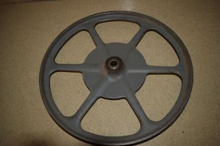 Rt Rockwell/delta 14 " Bandsaw Upper Wheel Vintage Cast.  575 " Shaft (q1)