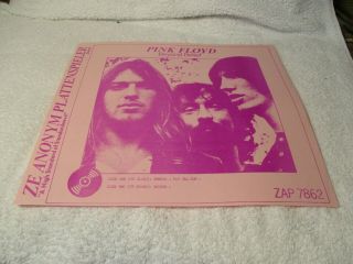 Pink Floyd " Beyond Belief " Zap 7862 1970 Unplayed