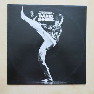 David Bowie Man Who The World Uk Rca Vinyl Lp With Inner & Poster