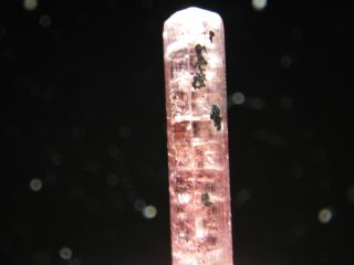 A 100 Natural Terminated Rubellite Tourmaline Crystal On A Stand Brazil 1.  64 E