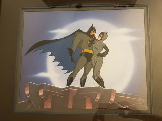 Batman Animated Series Production Cel The Cats Meow Limted 350