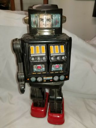 Rotate - O - Matic Astronaut Robot Sh Horikawa Japan B/o Tin Toy Vintage