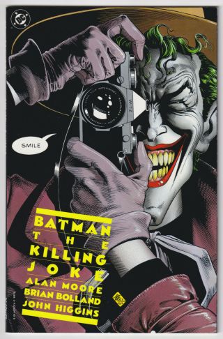 Batman: The Killing Joke 1 Tpb | 10th Print Yellow Logo | Htf | 1988 | Nm -