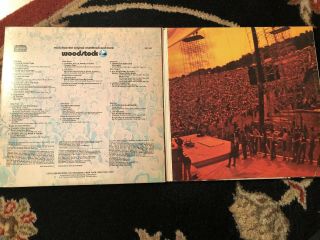 Woodstock,  Music From The Soundtrack And More,  3 LP Set,  1970 Cotillion 2