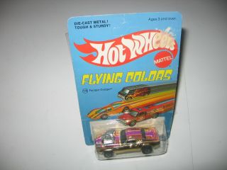 Vintage Hot Wheels Roger Dodger On Flying Colors Unpunched Card