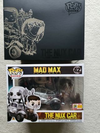 Funko Pop Rides Mad Max The Nux Car - Funko Shop Summer Convention Exclusive