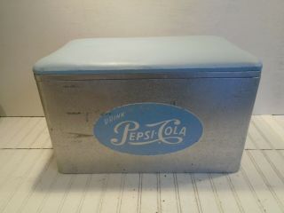 Pepsi Cooler - Vintage 1960s Cronstroms Pepsi - Cola