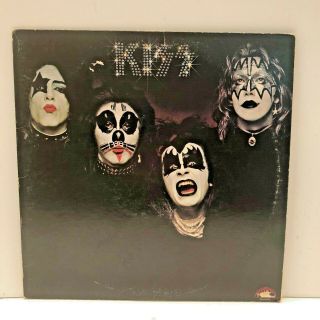 Kiss Self Titled Debut Lp Album 1974 Casablanca Records Nblp 7001 Vg,  Rare