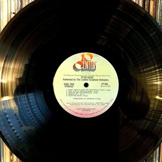Star Wars Soundtrack w/ Poster 1977 Vinyl 20th Century Records 1st Press 3