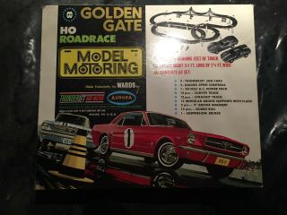 Vintage Ho Race Cars And Track