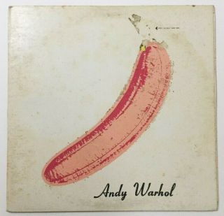 Rare Art Cover Andy Warhol Velvet Underground Nico Verve Stereo 1968