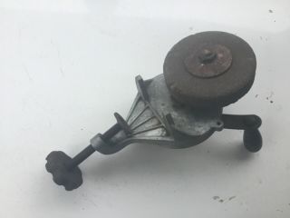 Vintage Hand Cranked Keyco Bench Grinder By Keystone Grinder & Mfg.  Co.