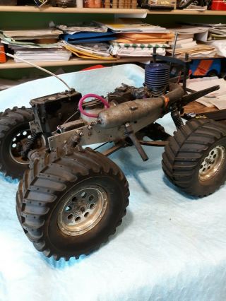 Vintage Kyosho Mad Force 3 Speed Nitro Monster Truck
