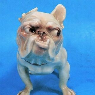 Vtg Bing & Grondahl (b & G) (english) Bulldog Porcelain Figurine