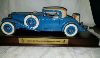 Danbury 1929 Cord L - 29 Special Coupe Die Cast No Title