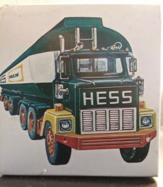 VINTAGE HESS Fuel Oils Tanker.  PRISTINE Battery not stored with truck 3
