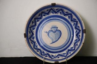 18th - 19th C.  Earthenware Spanish,  Mexican,  French?