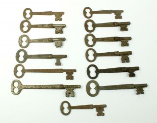 Steel Skeleton Keys - Good For Steampunk Art / Jewelry Jt172