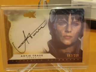 Antje Traue As Faora - Ul 2019 Cryptozoic Czx Heroes Villains Auto Autograph / 210