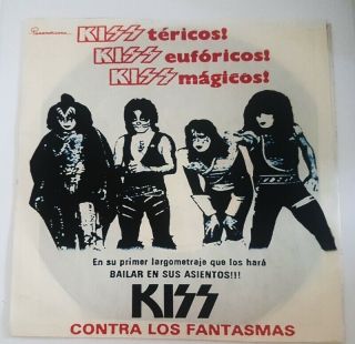 Kiss Shout It Out Loud / Rock And Roll All Nite 7 " Ps Peruvian Press Rare