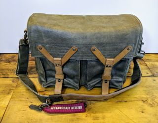 Wotancraft Atelier Scout Vintage Canvas Bag Weather Resistant,  Dslr & Mirrorless