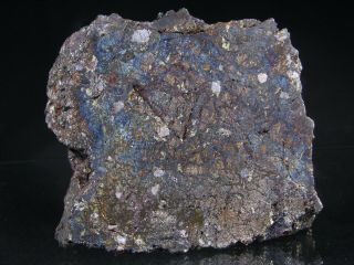 Massive Sulfides W/ Chalcocite Etc Cullowhee Mine Jackson Co.  North Carolina
